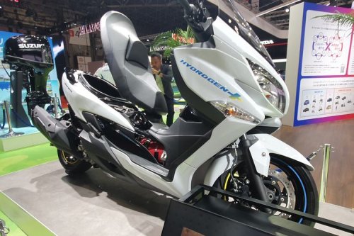 Konsep Menarik Suzuki Burgman Hydrogen