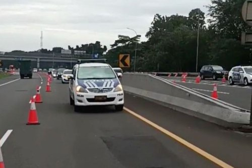 Antisipasi Kepadatan, Contraflow Berlaku di Tol Jagorawi Arah Puncak