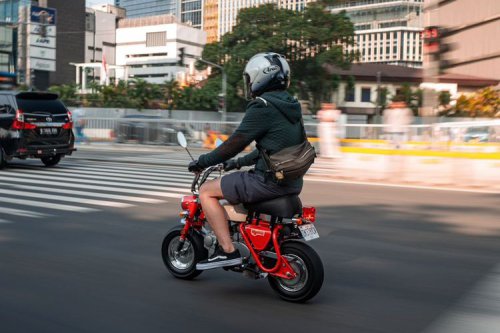 Modifikasi Honda Monkey Z50A, Kecil Bikin Bahagia