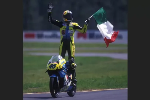 Motor Aprilia RS125R Milik Rossi Dilelang, Bekas Dipakai di Sentul