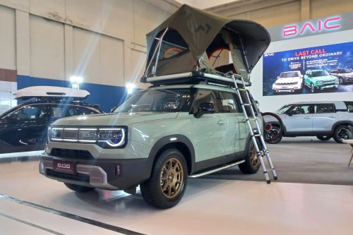 Referensi Modifikasi BAIC BJ30 Hybrid dan BJ40 Plus di GJAW 2025
