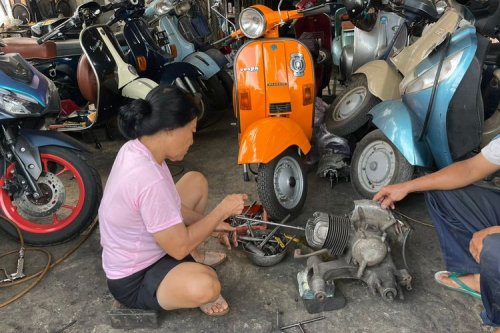 Penyebab Vespa Klasik Mogok dan Solusinya