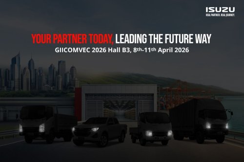 Isuzu Rilis Varian Baru di Giicomvec 2026