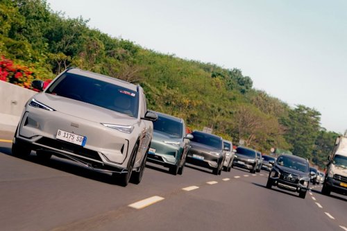 Rayakan Setahun, Komunitas Geely EX5 Gelar Jambore di Cirebon