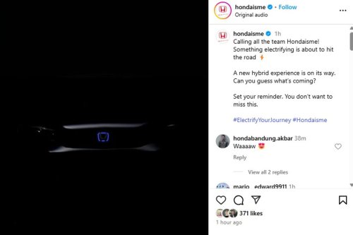 Honda Rilis Teaser Mobil Baru, Civic Hybrid?