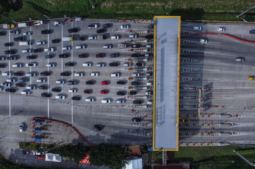 Arus Balik, Titik Transaksi di 2 Gerbang Tol Utama Trans-Jawa Ditambah