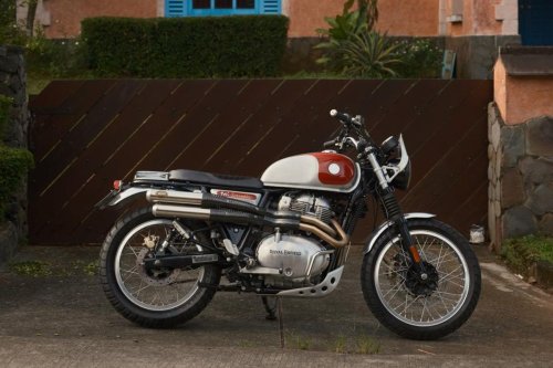 Modifikasi Royal Enfield Interceptor 650, Kekar Bergaya Scrambler