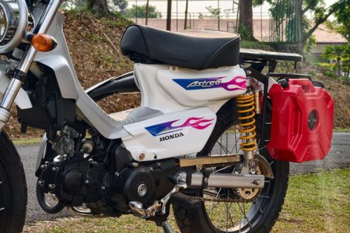 Honda Astrea Grand Mangkrak Disulap Jadi Honda CT