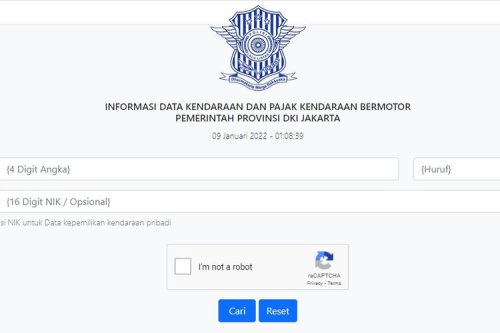 Ada Pemutihan Pajak Kendaraan di Jakarta, Begini Cara Cek Tagihannya