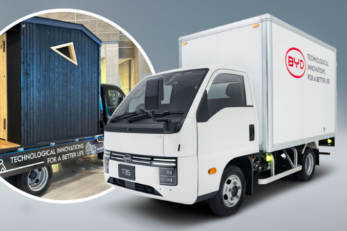 BYD, BYD Bawa Truk Listrik T35 di Japan Mobility Show 2025