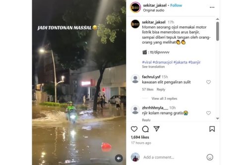 Motor Listrik Sering Lewat Banjir, Komponen Ini Perlu Diganti Berkala