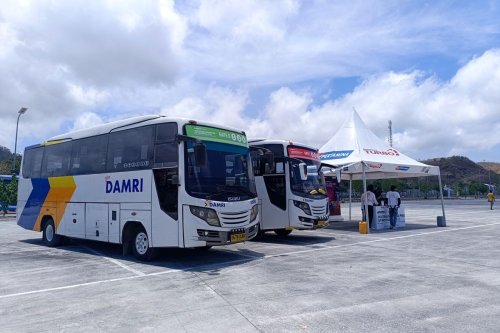 DAMRI Siapkan 118 Bus Shuttle Gratis untuk MotoGP Mandalika 2026