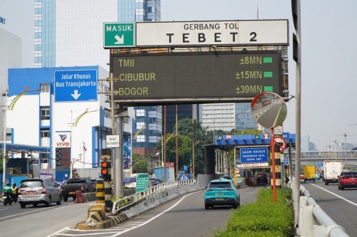 Ada Renovasi GT Tebet Tol Dalkot, Simak Rekayasa Lalu Lintas