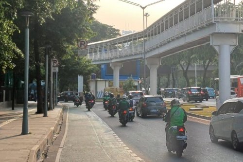 Hati-hati Kena Tilang, Ini Aturan Motor Melintas di Kawasan Semanggi