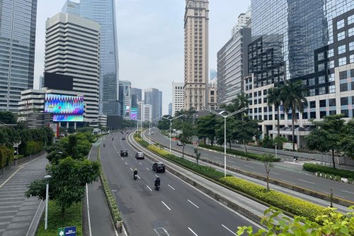 Potret Sunyi Jakarta di Hari Lebaran: “Pemain Inti” yang Tersisa