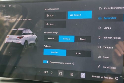 Fitur Geely EX2 Pro: Sederhana, tapi Tetap Fungsional