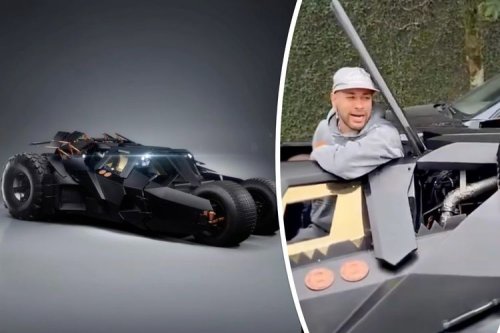 Neymar Beli Mobil Batman, Mewah tapi Ilegal