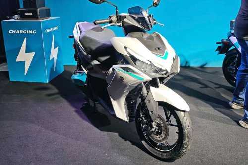 Meluncur di India, Kapan Yamaha Aerox Listrik Dijual di Indonesia?
