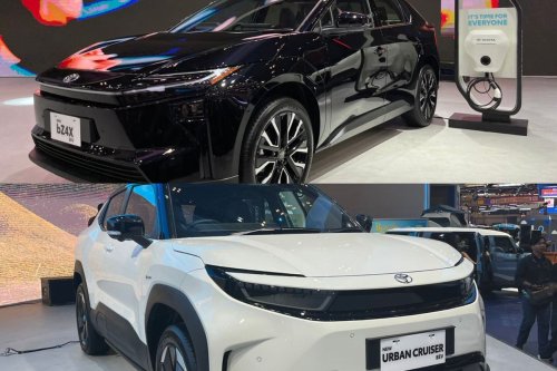 Toyota, Toyota Urban Cruiser, Toyota bZ4X, Selisih Rp 40 Juta, Ini Perbandingan Toyota Urban Cruiser EV dan bZ4X