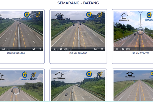 Update Arus Mudik Lebaran 2025, GT Kalikangkung Semarang Masih Terpantau Lancar