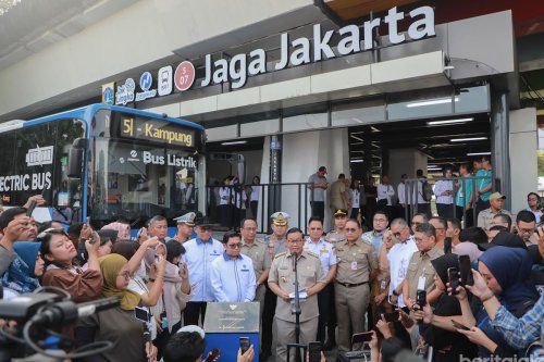Peresmian Halte Jaga Jakarta: Simbol Kesatuan Warga