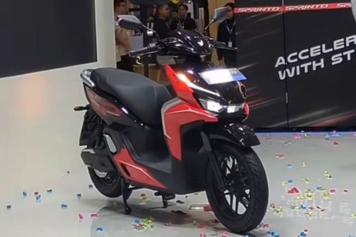 Skuter Listrik Sprinto Diklaim Sudah Dipesan 500 Unit di GJAW 2025