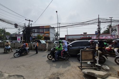 Atasi Kemacetan Sawangan, Simpang Parung Bingung Mulai Dilebarkan
