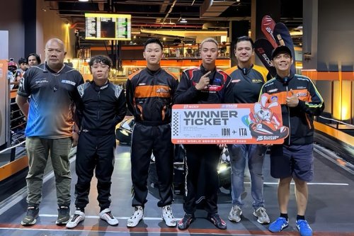 Julio Prost Juara Barcode Gokart E-Sprint Series