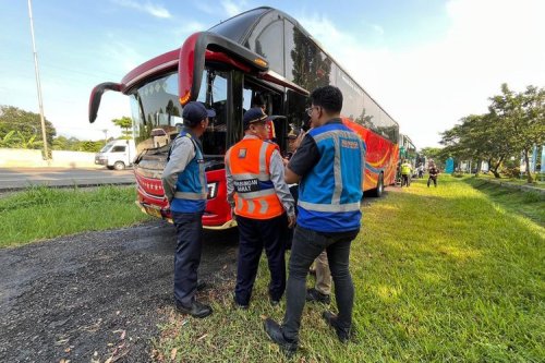 Ada KIR dan KPS Palsu, 19 Bus Terjaring Pengecekan Kemenhub