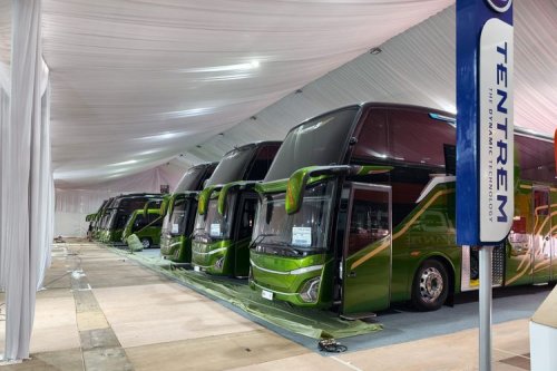 Warna-warni Bus Baru di GIIAS 2026, Sajian Unik Lima Karoseri