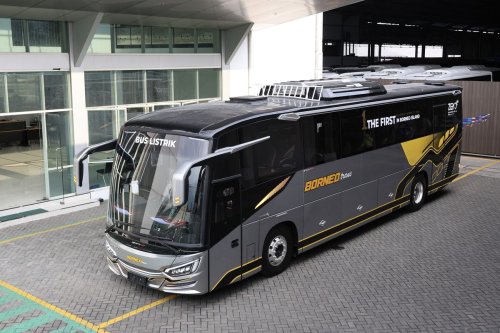 Bus Listrik PO Borneo Trans Buatan Tentrem, Mewah dan Senyap