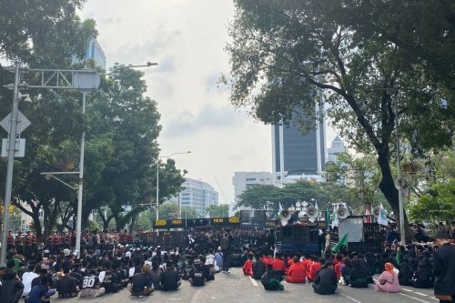 Ada Demonstrasi dan Laga Persija di Jakarta Hari Ini