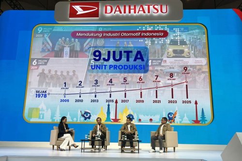 Daihatsu, Daihatsu Catat Produksi 9 Juta Unit di Indonesia, 30 Persen Diekspor