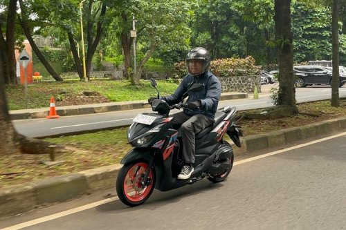 Honda, Uji Rasa Berkendara Honda Vario 125 Street, Lebih Santai buat Harian