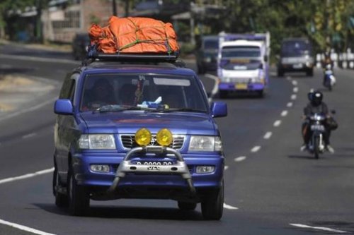 Jangan Sembarang Bawa Barang di Atap Mobil Saat Mudik
