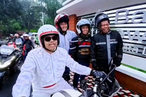 Viral Ketua DPRD Kepri Naik Moge Tanpa Helm, Ini Kata Pakar Safety
