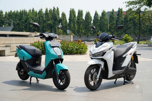 Komparasi Motor Listrik VinFast Viper VS Honda Icon e: