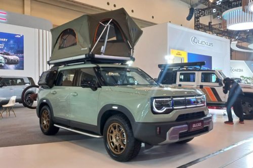 BAIC, Referensi Modifikasi BAIC BJ30 Hybrid dan BJ40 Plus di GJAW 2025
