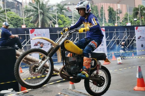 Keseruan Nonton Kompetisi Motor Trail di IIMS 2026