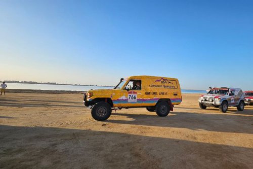 Pebalap Indonesia Shammie Zacky Debut di Reli Dakar 2026