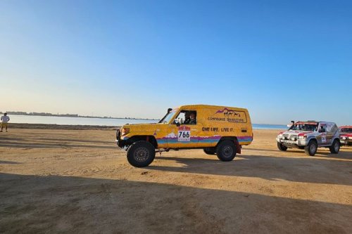 Pebalap Indonesia Shammie Zacky Debut di Reli Dakar 2026