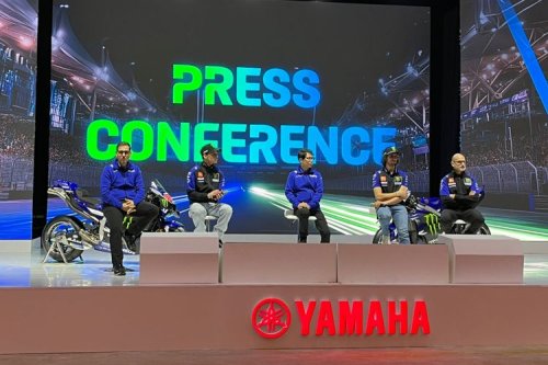 Motor Balap YZR-M1 Mesin V4 Diperkenalkan Secara Global di Indonesia