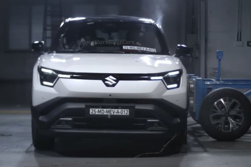 Suzuki , Calon Mobil Listrik Suzuki di Indonesia Kantongi 5 Bintang Tes Tabrak