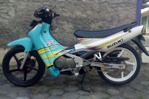 Sparepart Suzuki Satria Lumba dan Hiu Mulai Langka dan Sulit Dicari