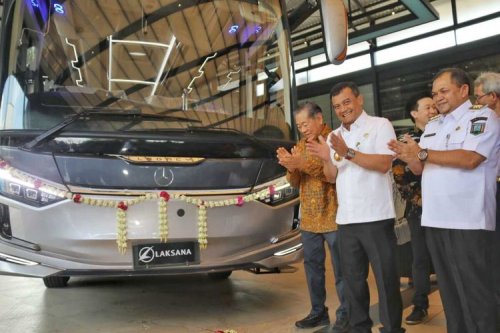 Karoseri Laksana Perluas Pasar Ekspor Bus ke Sri Lanka