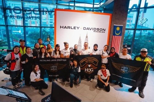 Bikers Perempuan Harley-Davidson Jelajahi Malaysia