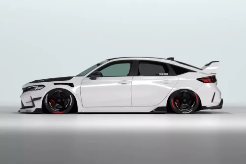 Honda, Honda Civic, Honda Civic Type R, Liberty Walk Rilis Body Kit Honda Civic Type R