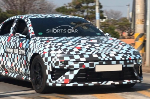 Hyundai Ioniq 6 N Tertangkap Kamera Sedang Tes Jalan