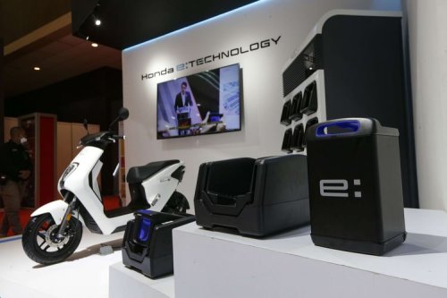Honda, Motor Listrik Honda, Honda Ubah Baterai Motor Listrik Jadi Sumber Energi Rumah Tangga