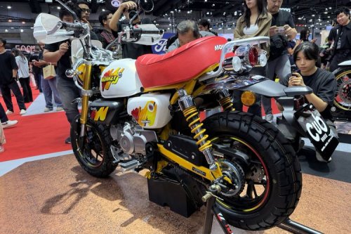 Honda Monkey EX Custom Edition Bergaya Enduro Resmi Meluncur